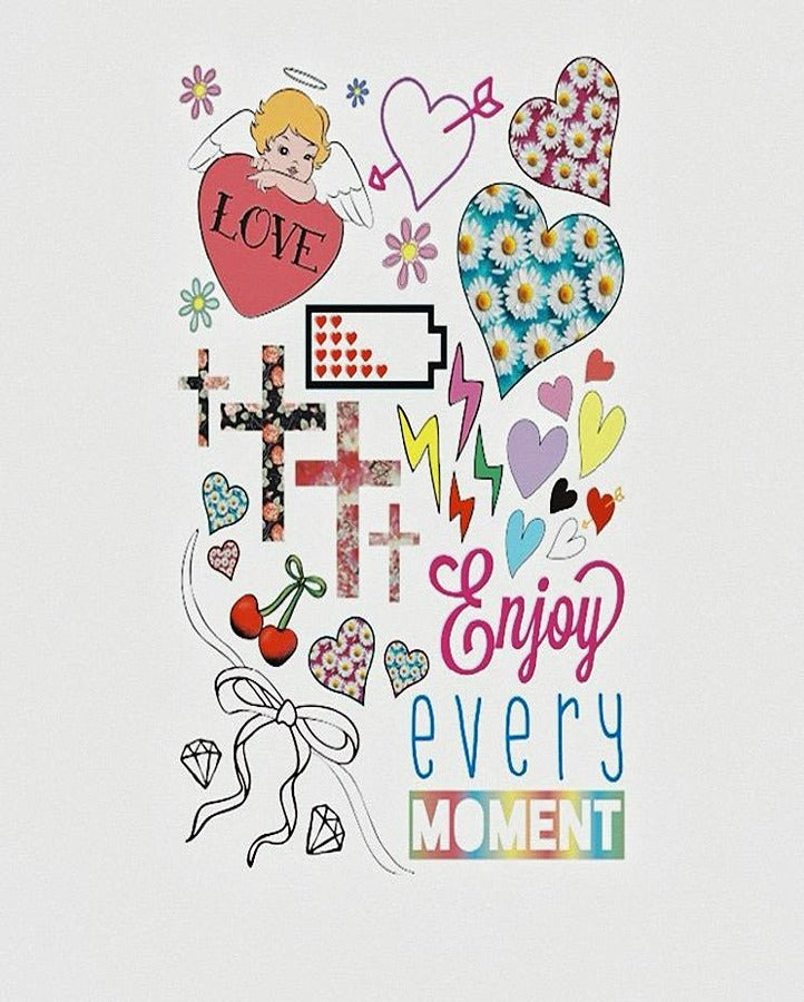 Enjoy Every Moment Temporary Tattoo