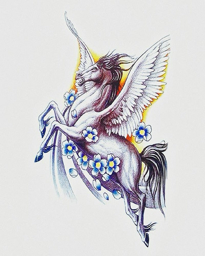 Unicorn Temporary Tattoo