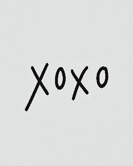 xoxo Semi Permanent Tattoo