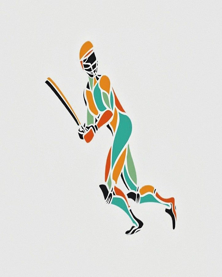 Batsman Temporary Tattoo